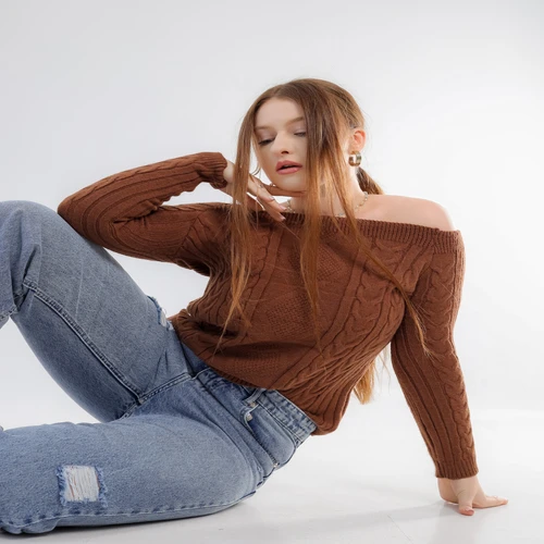 off shoulder short sleeve